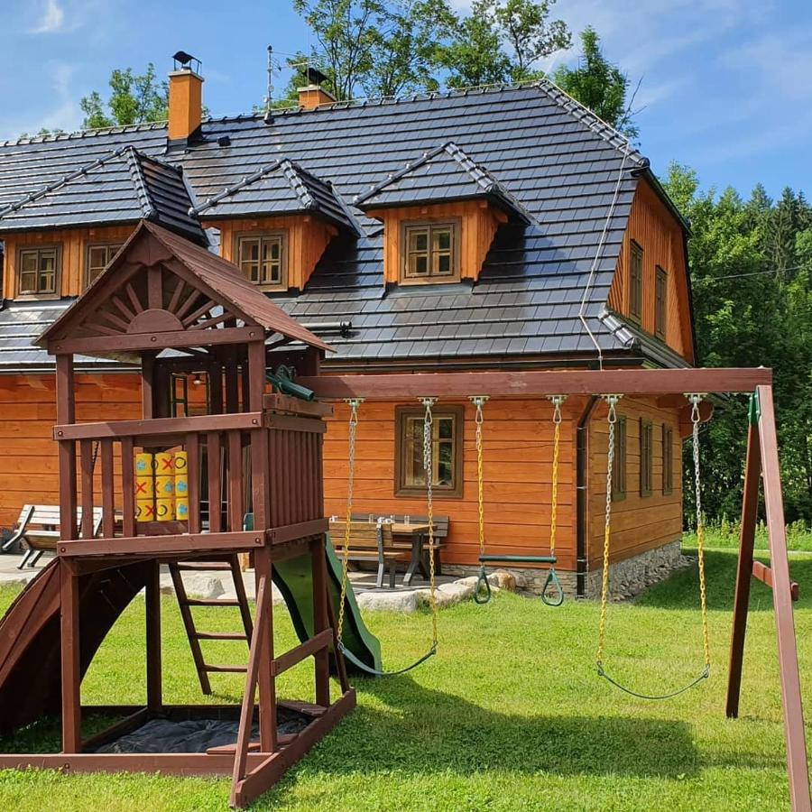 Вилла Roubenka Pod Capim Vrchem Велке Лосины Экстерьер фото