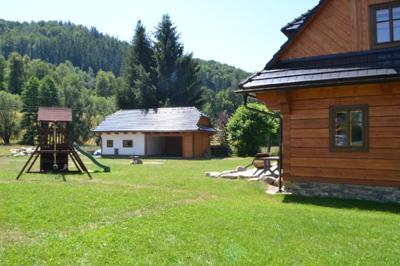 Вилла Roubenka Pod Capim Vrchem Велке Лосины Экстерьер фото