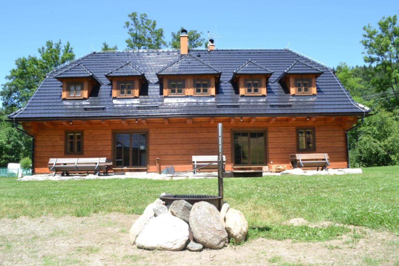 Вилла Roubenka Pod Capim Vrchem Велке Лосины Экстерьер фото