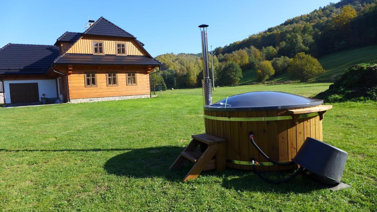 Вилла Roubenka Pod Capim Vrchem Велке Лосины Экстерьер фото